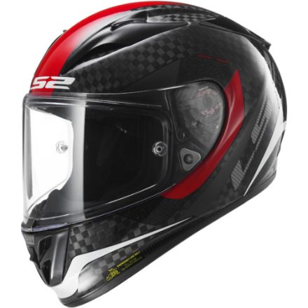 LS2 FF323.30 ARROW C TRONIC CARBON WHITE S