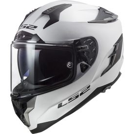 LS2 FF327 CHALLENGER SOLID WHITE
