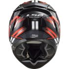 LS2 FF327 CHALLENGER SPIN BLACK RED WHITE