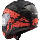 LS2 FF353.24 RAPID DEADBOLT MATT BLACK ORANGE