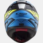 LS2 FF353 RAPID GALE MATT BLACK BLUE YELLOW