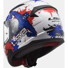 LS2 FF353 RAPID MINI MONSTER WHITE BLUE