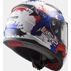 LS2 FF353 RAPID MINI MONSTER WHITE BLUE