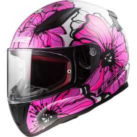 LS2 FF353 RAPID II POPPIES PINK-06
