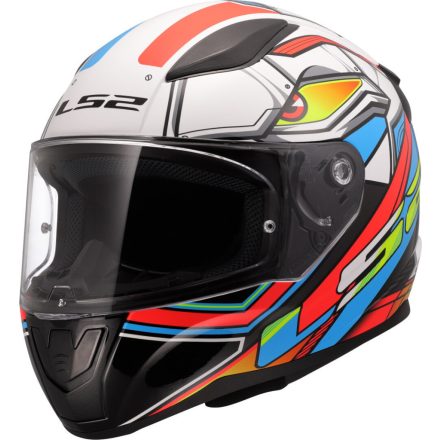 LS2 FF353 RAPID II XDRON WHITE NEON ORANGE