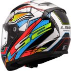 LS2 FF353 RAPID II XDRON WHITE NEON ORANGE