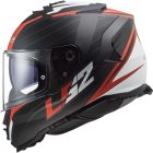 LS2 FF800 STORM II NERVE MATT BLACK RED - 06