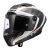 LS2 FF805 THUNDER GP AERO RAUTE WHITE GREY