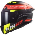 LS2 FF805 THUNDER C ATTACK MATT RED H-V Y