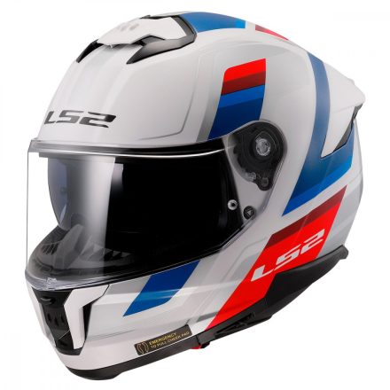 LS2 FF808 STREAM II VINTAGE WHITE BLUE RED-06