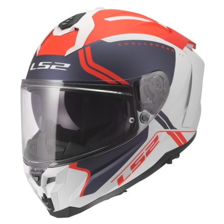 LS2 FF817 CHALLENGER II TITAN WHITE BLUE RED
