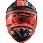 LS2, MX437 FAST EVO ROAR MATT BLACK RED