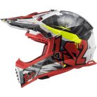 LS2, MX437 FAST EVO CRUSHER BLACK RED