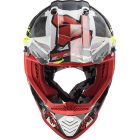 LS2, MX437 FAST EVO CRUSHER BLACK RED