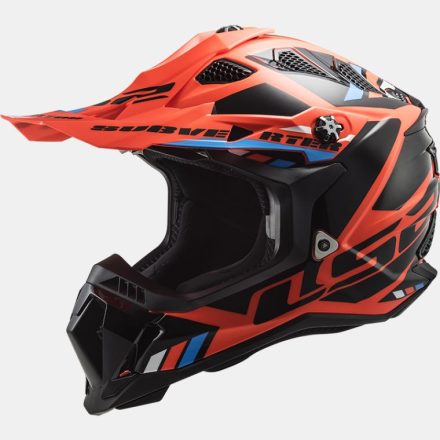 LS2, MX700 SUBVERTER STOMP FLUO ORANGE BLACK