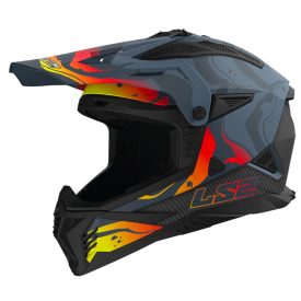 LS2, MX708 FAST II WASH MATT DARK GREY