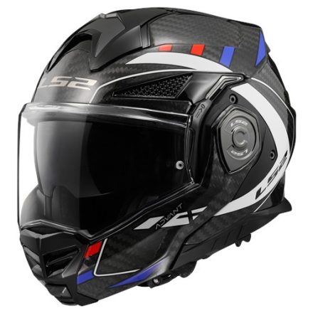 LS2 FF901 ADVANT X CARBON FUTURE GL.WHITE BLUE