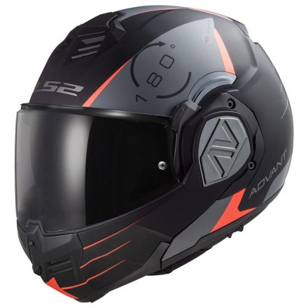 LS2 FF906 ADVANT CODEX MATT BLACK TITANIUM-06