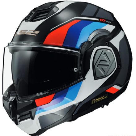 LS2 FF906 ADVANT SPORT GL.BLACK BLUE RED-06