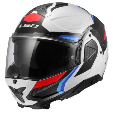 LS2 FF910 ADVANT II TRIPLE WHITE BLUE RED -06