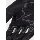 LS2 SPARK 2 LEATHER MAN GLOVES BLACK RED