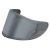 LS2 FF323 VISOR LIGHT SMOKE ANTI-FOG RACING