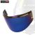 LS2 FF399 VISOR IRIDIUM BLUE